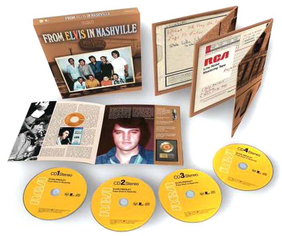 Elvis Presley From Elvis In Nashville [box set]
